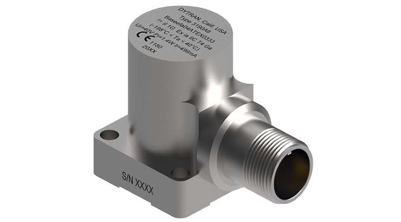 低溫型單軸加速度傳感器3196A6，工作溫度-196-121℃，量程50g